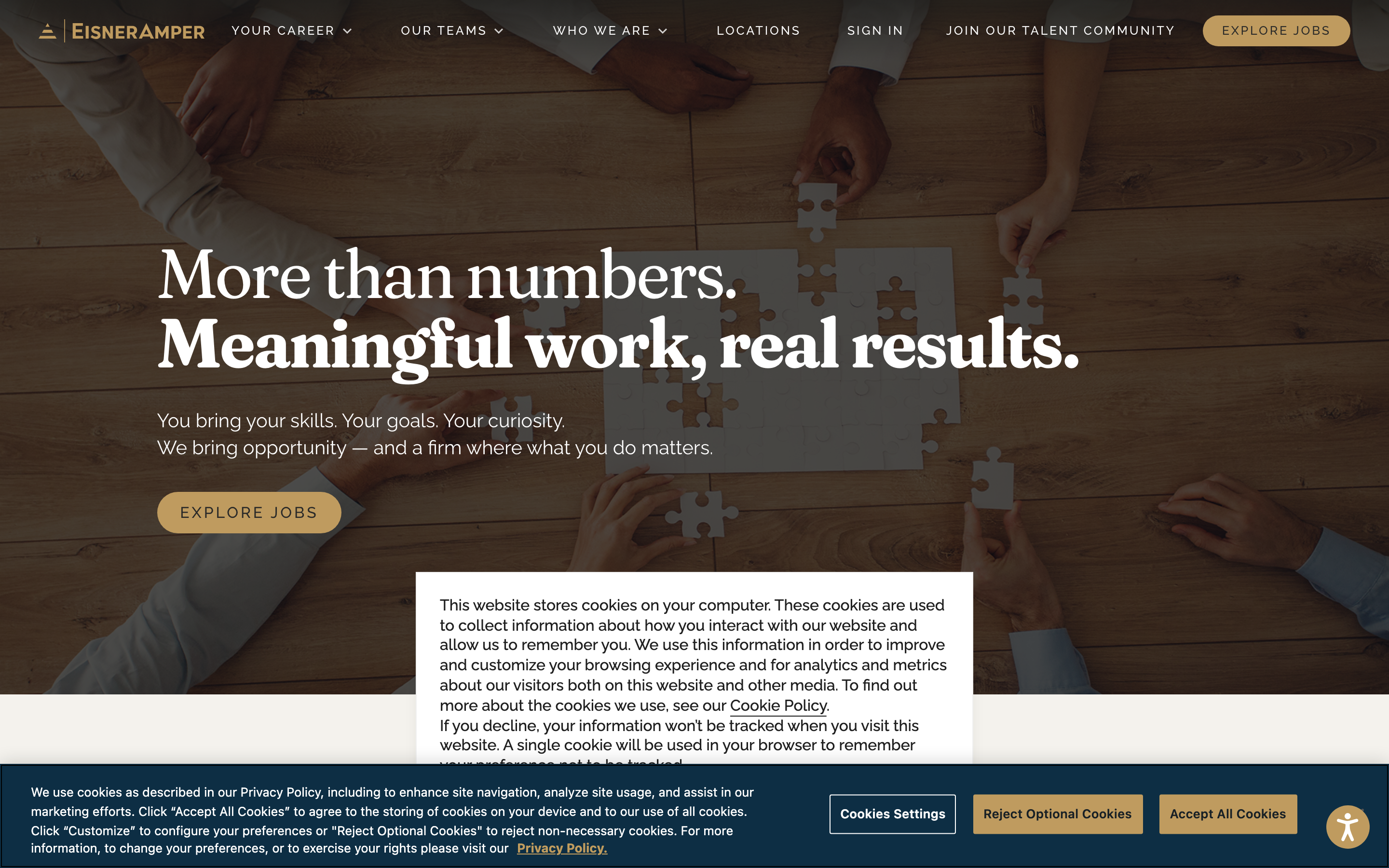 EisnerAmper careers site