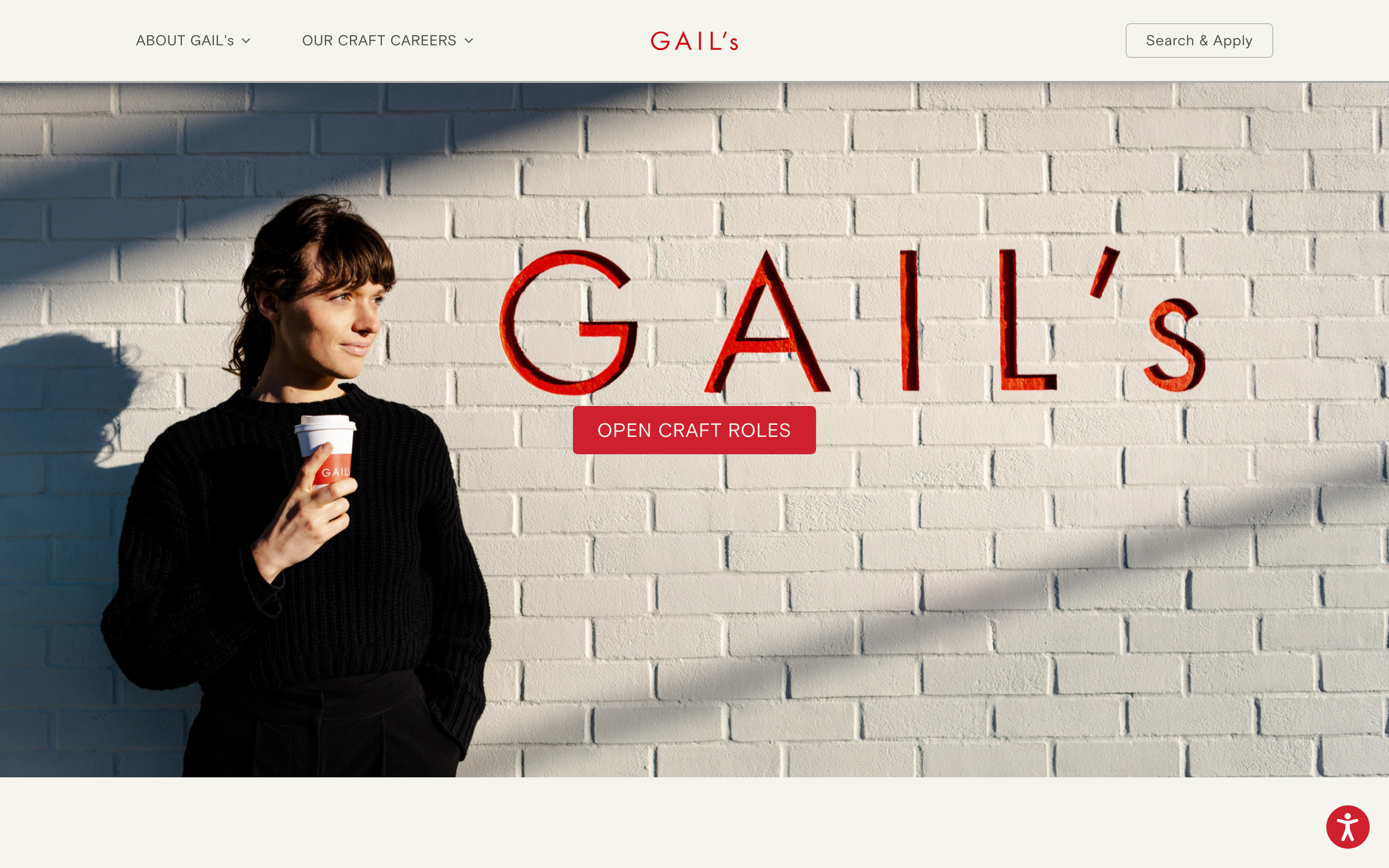 GAIL's Bakery careers site